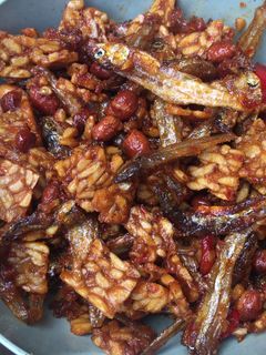 Foto resep Teri kacang tempe balado❤️
