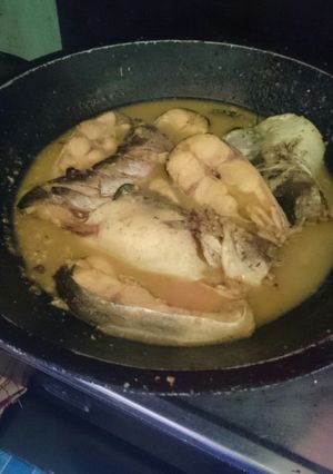 Foto resep Patin masak kuning sederhana