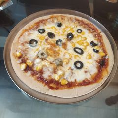 A picture of Olive & Corn Pizza.