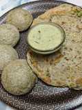 Green Moong dal-Idli & Uttapam
