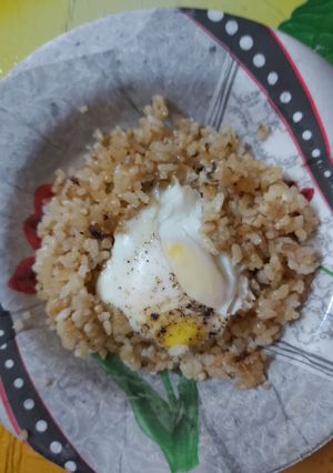 صورة لوصفة الأرز بالبيض