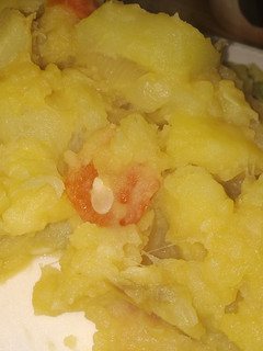 Una foto de Guiso de patata con calabacín