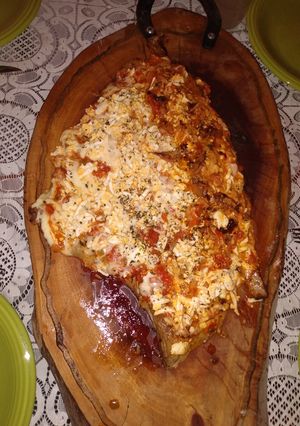 Una foto de Matambre a la pizza (plancheta)