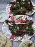 Mutton BBQ  kalaye bakra gosht