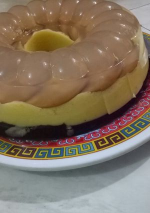 Foto resep Puding kombinasi regal
