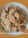 Risotto vongole e calamari