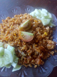 Foto resep Nasi goreng jagung manis dan nugget ayam