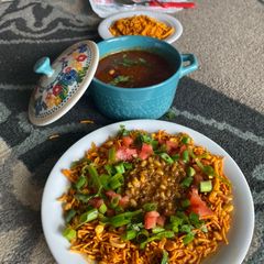A picture of Puneri Misal.