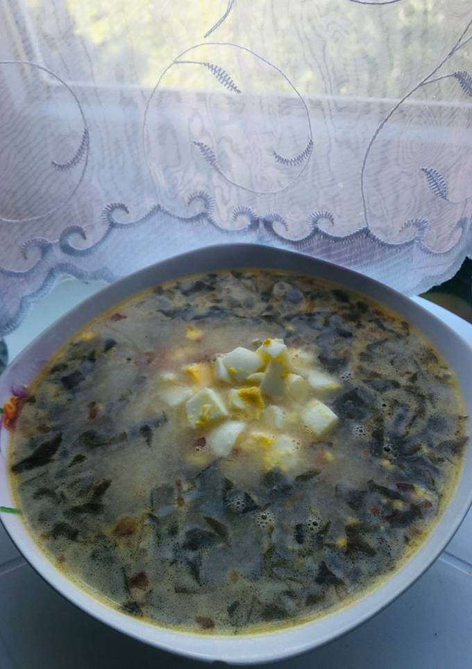 Зелений борщ