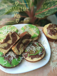 Foto resep Marmer Cake Mini