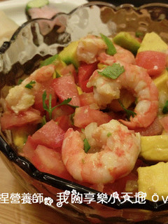 和風鮮蝦酪梨沙拉 的食譜成品照片
