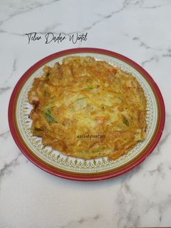 Foto resep Telur dadar wortel