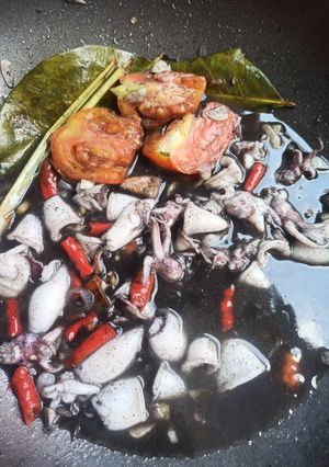 Foto resep CUMI TINTA HITAM (REMPAH SEGAR)