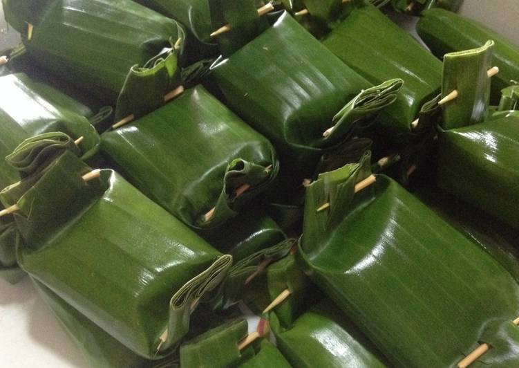 Resep Lemper isi ayam Anti Gagal