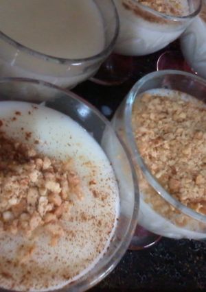 صورة لوصفة مهلبية (مهلبية ليبية)