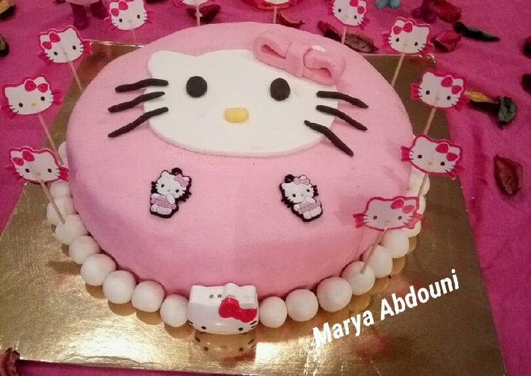 كعكة عيد الميلاد بعجينة السكر بالصور من Cuisine Marya كوكباد