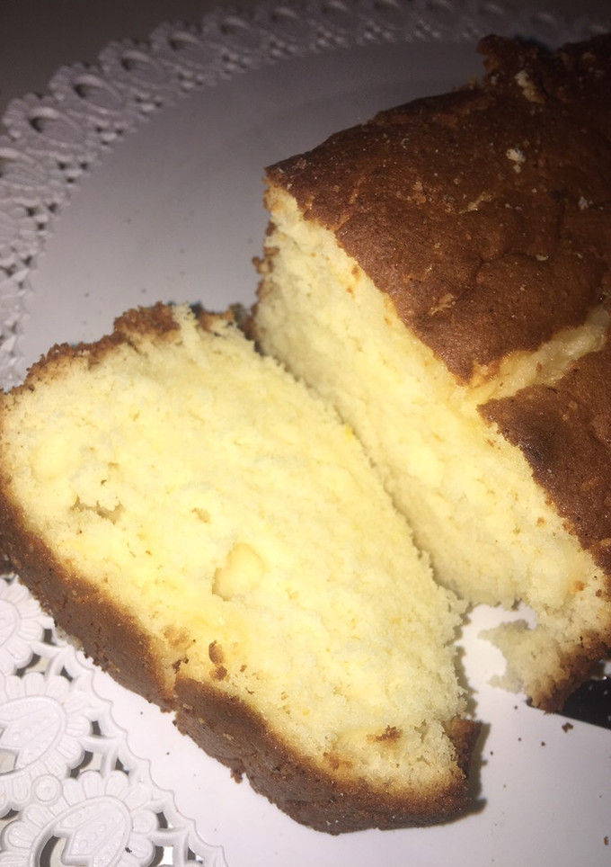 Una foto de Budín de limón muy rico