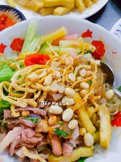 Hình của món Bún trộn mắm nêm(món Huế).