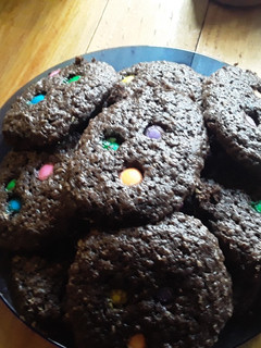 Una foto de Galletitas de avena y chocolate