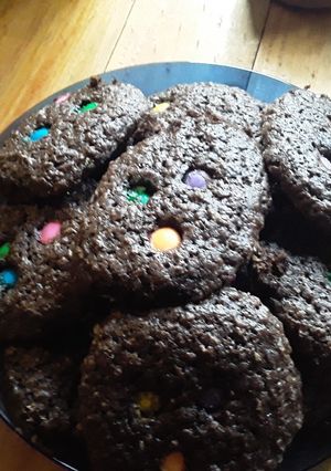 Una foto de Galletitas de avena y chocolate