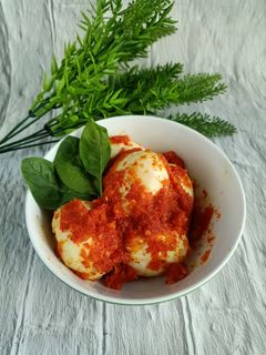 Foto resep Telur Balado Bumbu Dasar Merah