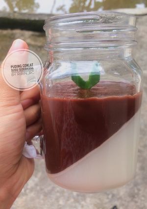 Foto resep Puding coklat susu sederhana