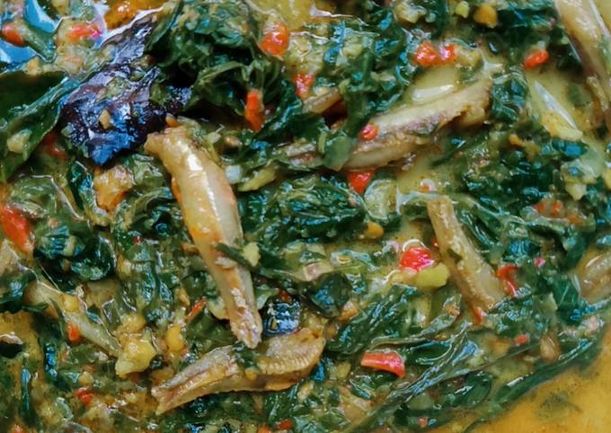 Resep Gulai Daun Singkong Teri Anti Gagal