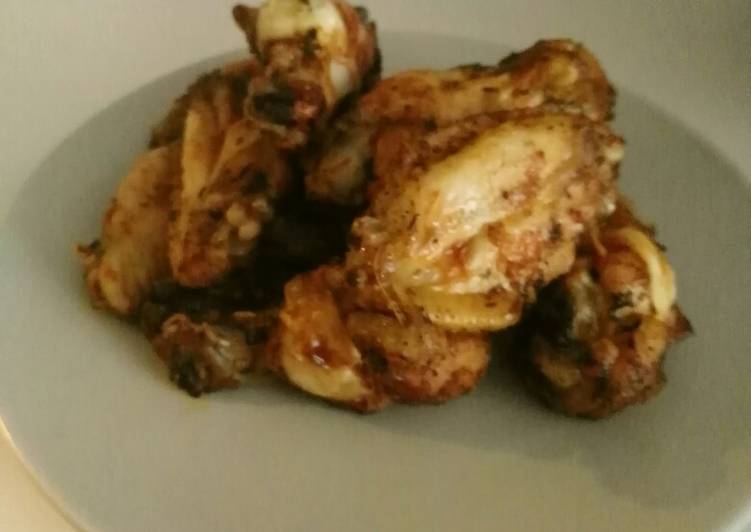 Alitas de pollo al horno