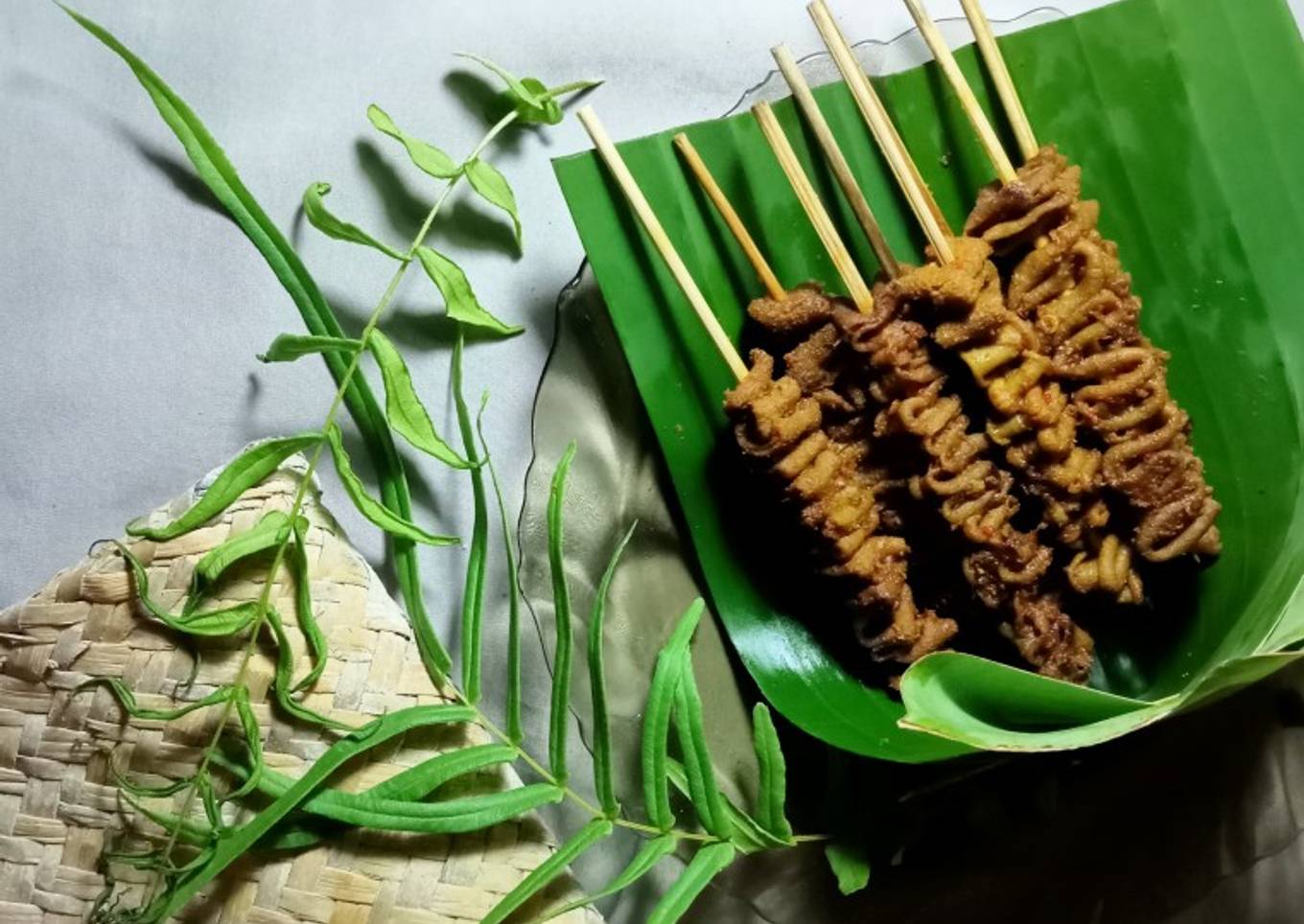 Sate Usus (ala angkringan)