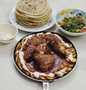 Recipe Chicken Gravy and Potato Paratha with Raita and Salad the Awesome  You can take Joss in your mouth
