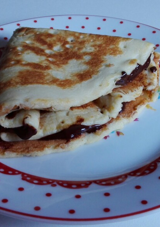 Una foto de Crep de chocolate