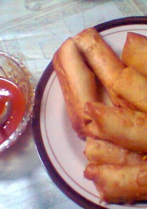 Foto resep Lumpia kriuk isi bihun dan orak arik telur SIMPLE