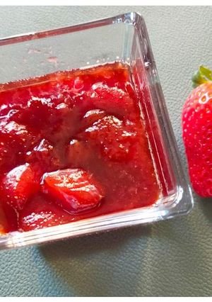 Une photo de Marmelade de fraises à la vanille de Tahiti