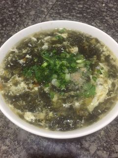 Hình của món Canh rong biển.