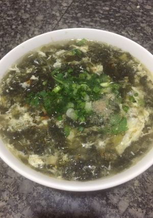 Hình của món Canh rong biển.