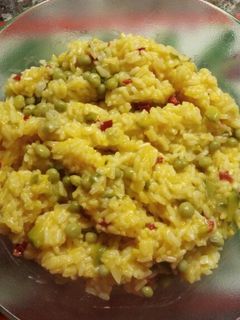 Una foto de Risotto de verduras 🍛