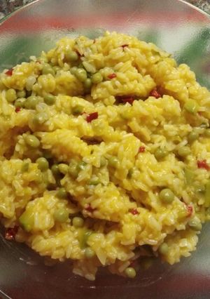 Una foto de Risotto de verduras 🍛