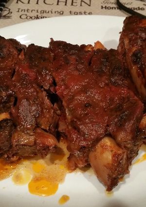 A picture of Crockpot Beef Ribs.