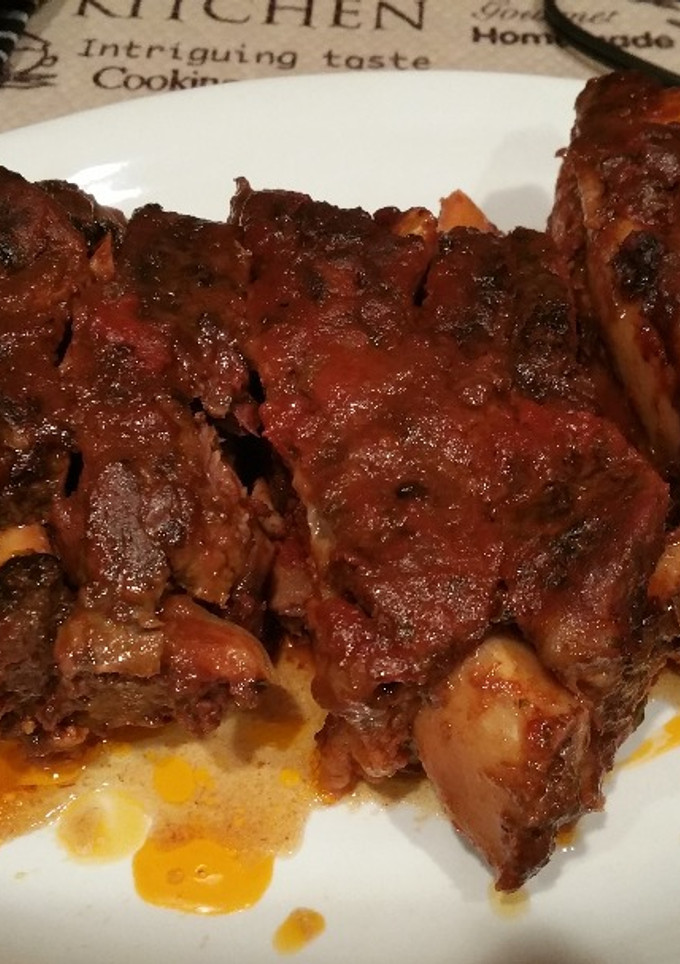 A picture of Crockpot Beef Ribs.