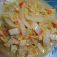 Oseng" sawi putih 😋