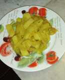 Papas al curry