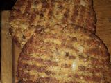 Hamburguesa de lenteja y zanahoria ♡