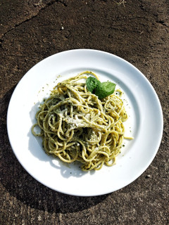 Foto resep Spaghetti Saus Pesto