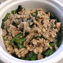 A picture of Stir-Fried Minced Meat with Vegetables.
