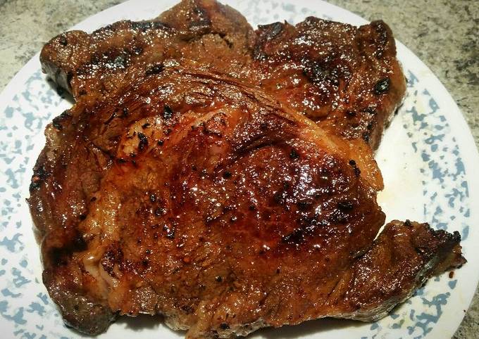 Rib Steak done Sous Vide