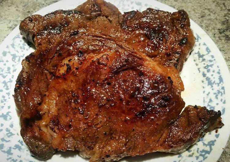 Recipe of Any-night-of-the-week Rib Steak done Sous Vide