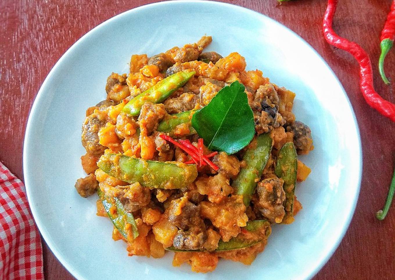 Sambal Goreng Kentang Jamur Merang