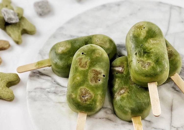 How to Prepare Tasty Matcha Oat Milk Mochi Popsicles