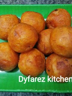 Foto resep Bola bola ubi goreng