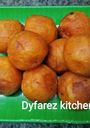 Foto resep Bola bola ubi goreng